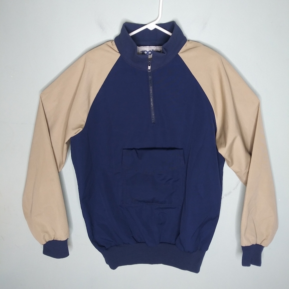 Vintage Topher 1/4 Zip Pullover Windbreaker Style Jacket - Picture 1 of 7